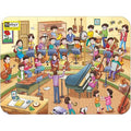 ABYZ Wooden Jigsaw Puzzles for Kids Music Class Jigsaw Puzzle for Kids of Age 4-6 Years 35 Pcs Puzzle