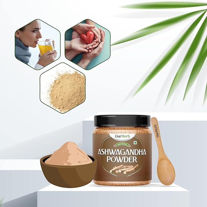 OurHerb Pure & Natural Ashwagandha Powder - 200 gms