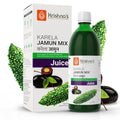 Krishna's Karela Jamun Mix Juice - 1000 ml | Fresh Karela & Jamun Seed | Ayurevedic Formulation to maintain Sugar Level | Enriched with Vitamin C - Vitamin A| Sugar free Juice with No Added Color or Flavour