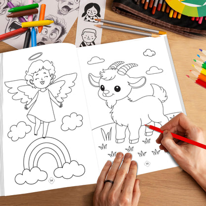 Grand - 365 Colouring Book :- Learn With Colouring, Creative Learning For Toddlers, Preschool Colouring Book, Educational Book For Kids, Toddler Fun Book, Simple Colouring Book For Kids