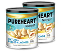 Pureheart Premium California Whole Blanched Almond - 333 gms (Pack of 2)