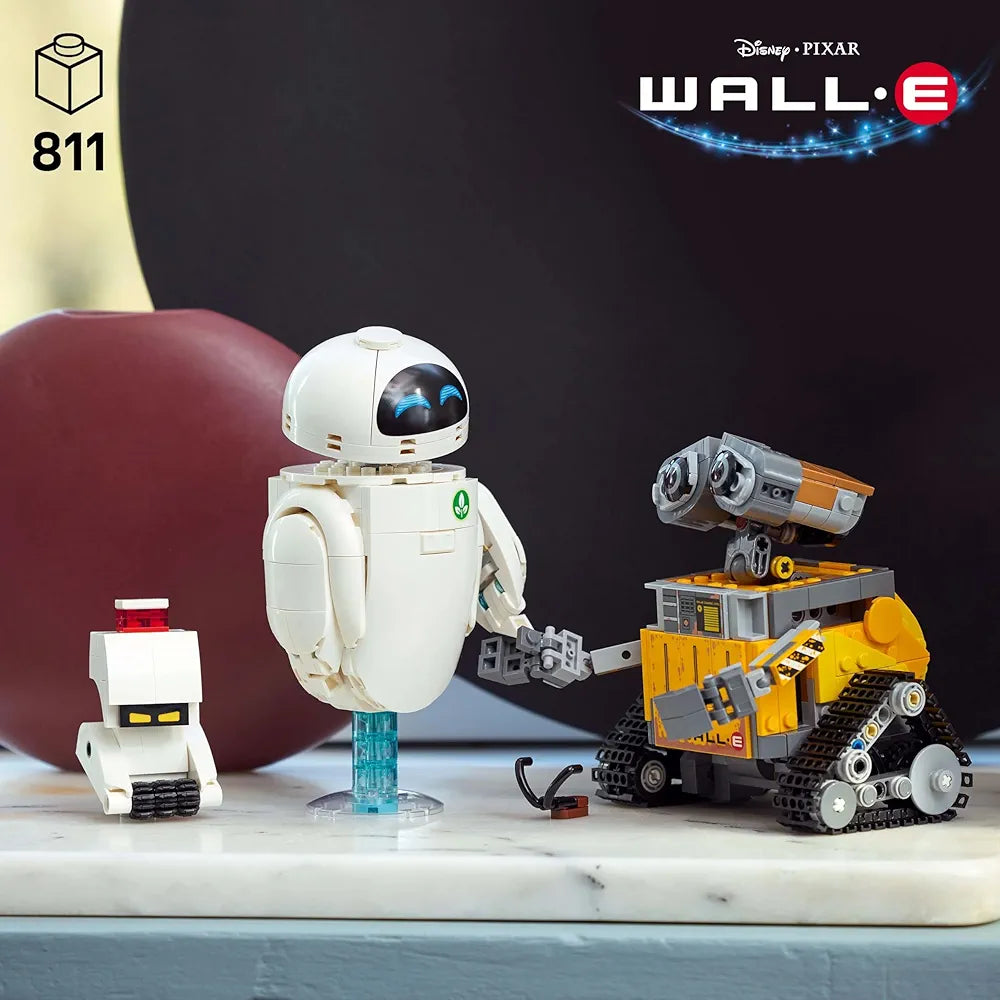 Lego ǀ Disney and Pixar Wall-E and EVE Animated Movie 43279 Building Set for Adults -Age 18+