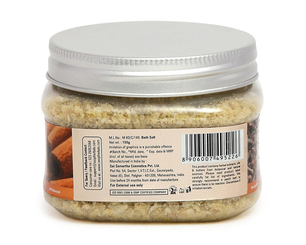 Sscpl Herbals Clove Cinnamon Hand & Foot Bath Salt - 150 gms (Pack of 2)