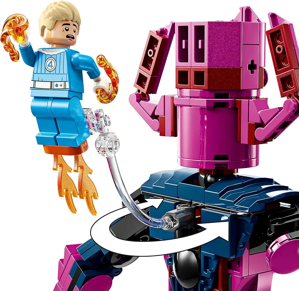 Lego Marvel Fantastic Four vs Galactus Construction Figure 76316 Building Blocks Toys for 9+ Gift for Boys and Girls