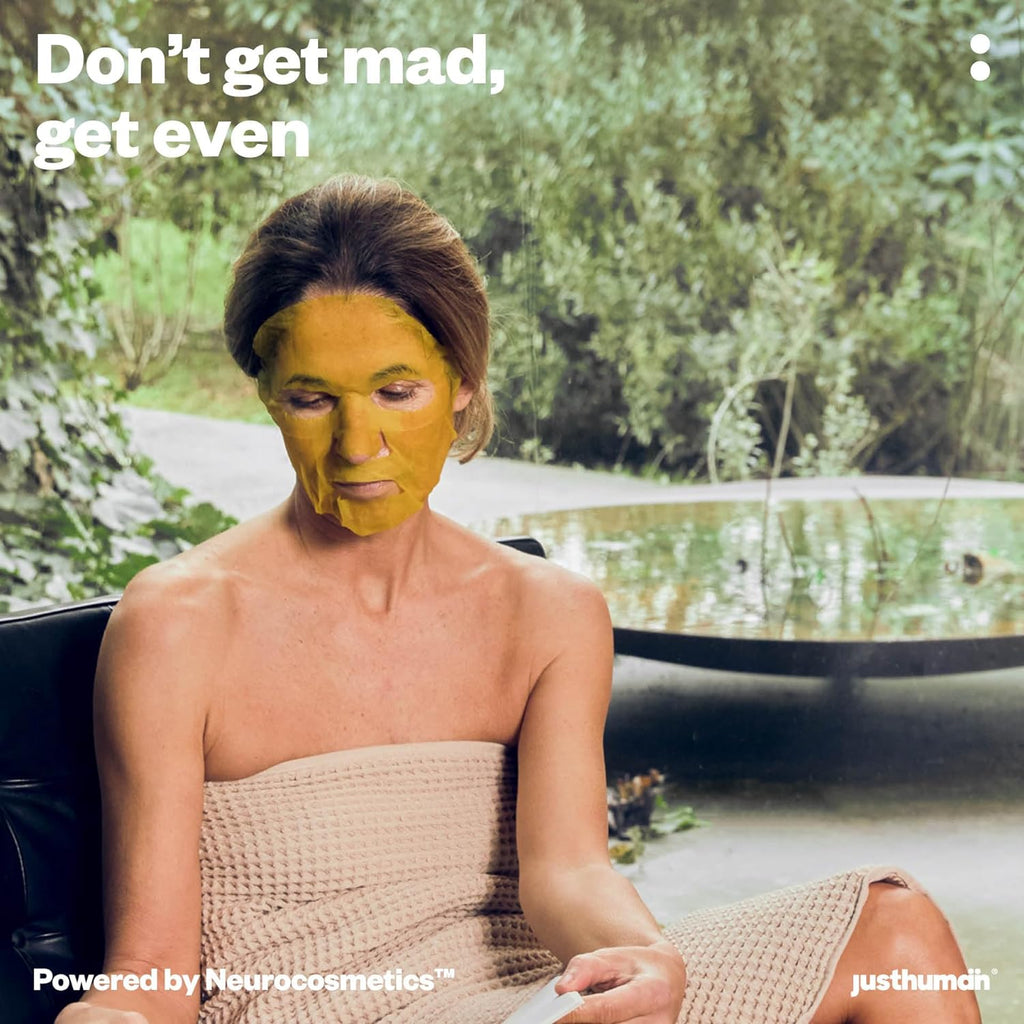 Justhuman Curcumin Picture Perfect Face Mask - 1 mask