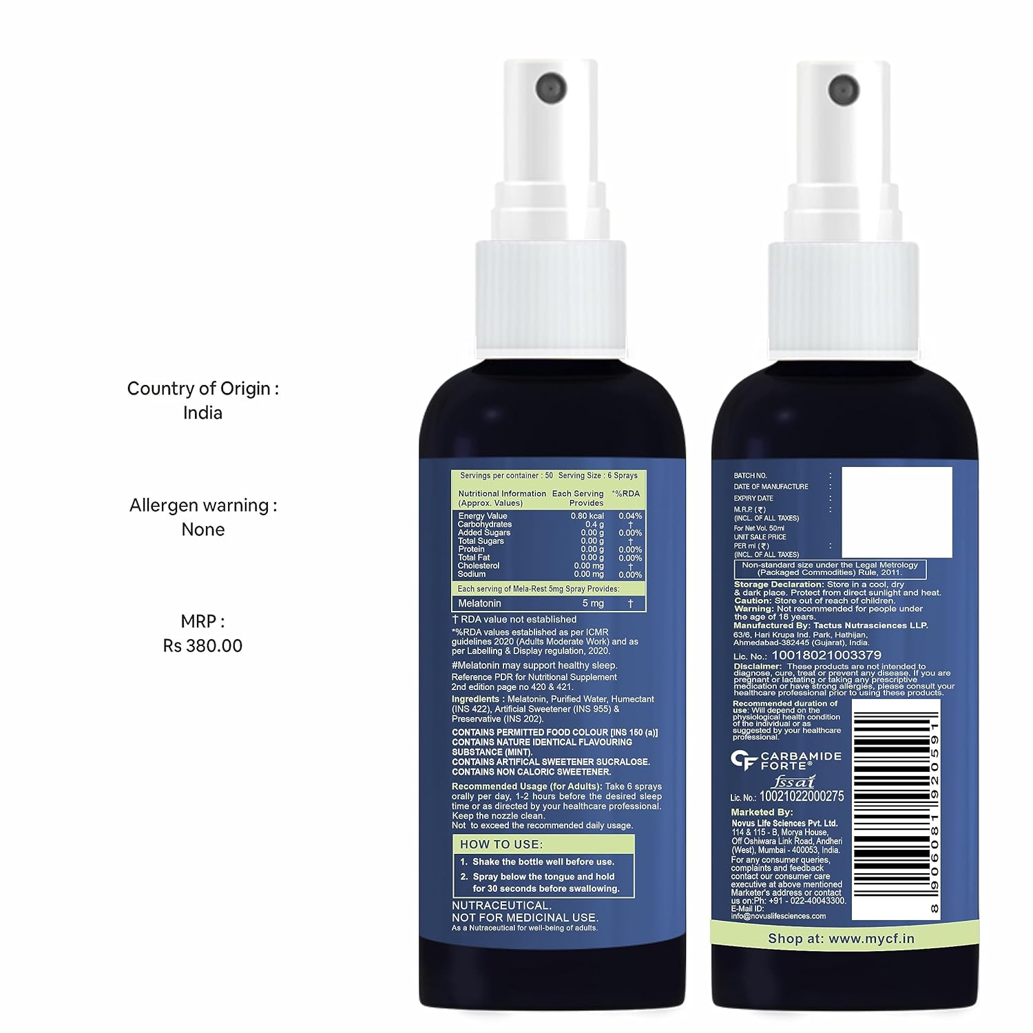 Carbamide Forte Melatonin