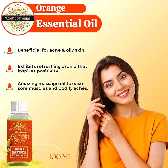 Exotic Aromas Essential Oil Orange - 100 ml