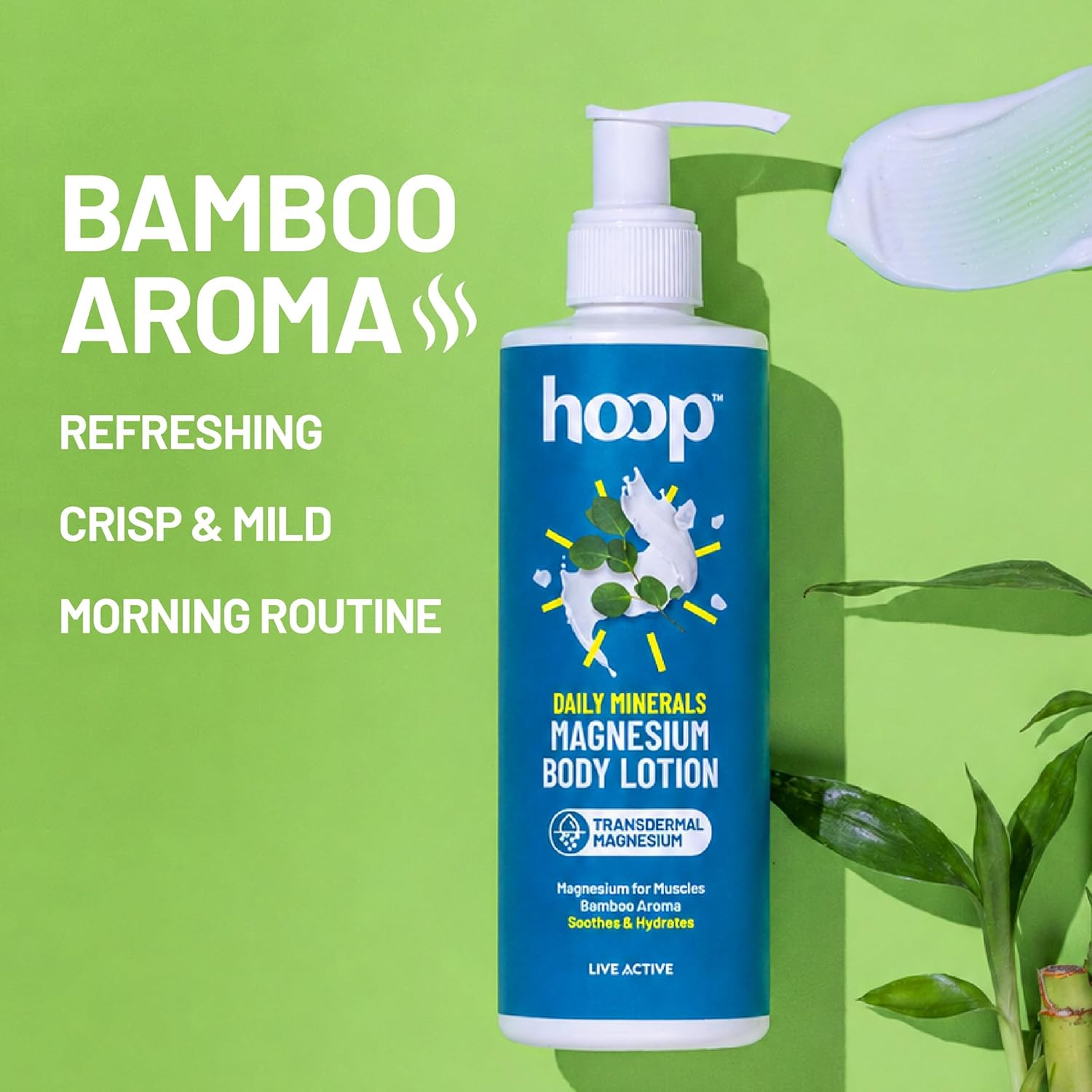 Hoop Magnesium Body Lotion Daily Minerals | Relax Body Post Workout | 250ml