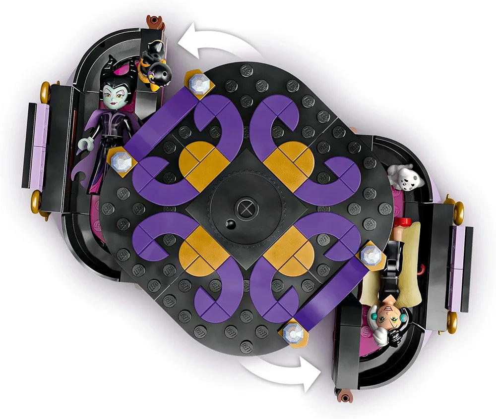 Lego Disney Villains Maleficent’s and Cruella De Vil’s Dresses 43262 Building Blocks Toys for 9+ Gift for Boys and Girls