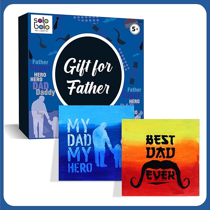 Solobolo Fathers Day Diy Kits for Kids | Fathers Day Gift for Dad From Daughter Son