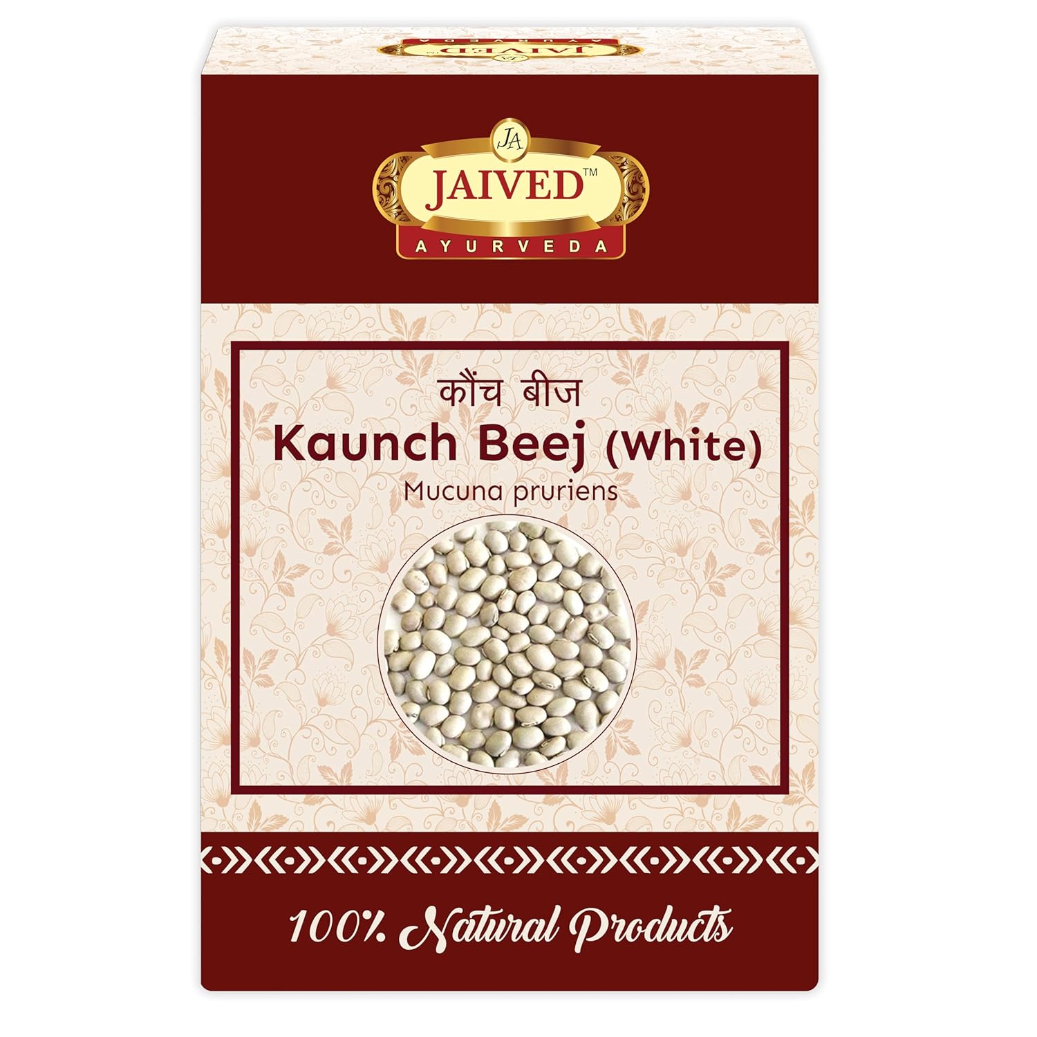 Jaived Ayurveda Kaunch Beej White - 400 Grams