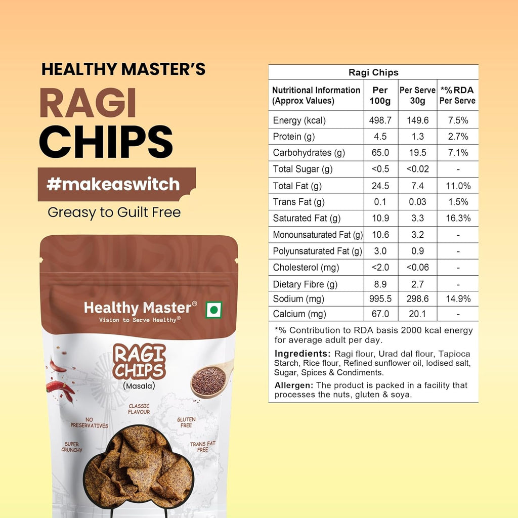 Healthy Master Ragi Chips