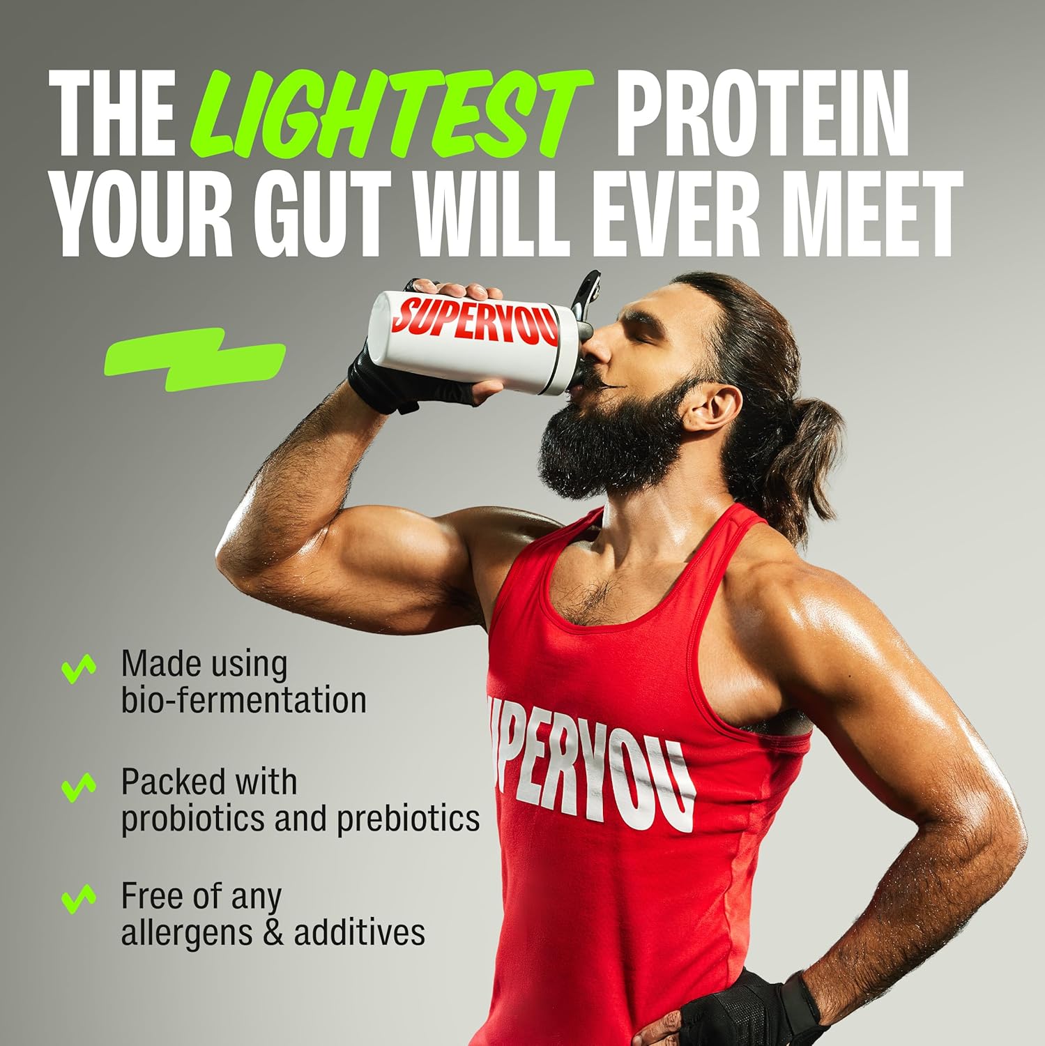 Superyou Pro Fermented Yeast Protein Isolate Assorted Box(Pack of 8) | 24g Protein | Higher Absorption than Plant Protein | Superior Muscle Recovery | Gut Friendly | Vegan Protein | PDCAAS of 1-288g