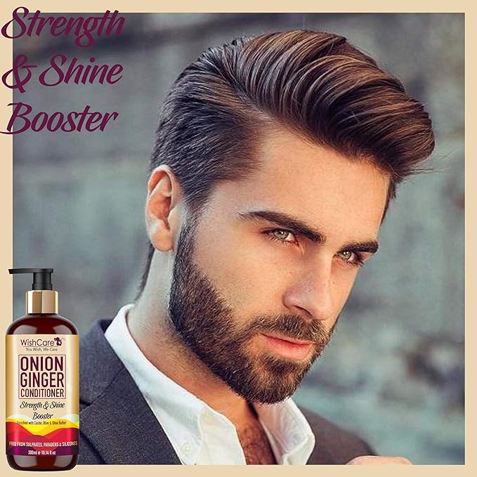 WishCare Onion Ginger Conditioner - 300 ml