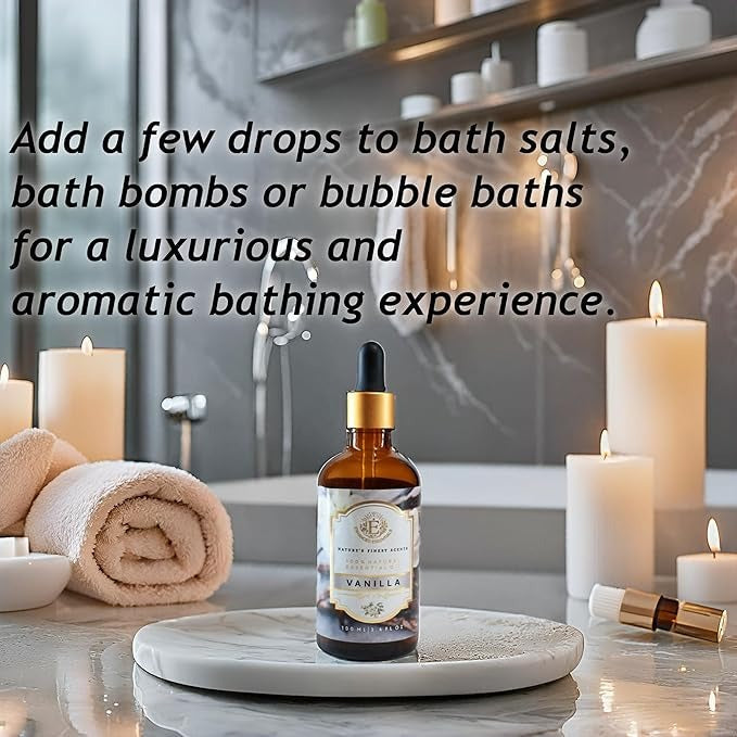Enhanced Essentials Luxurious Vanilla Essential Oil - 100 ml