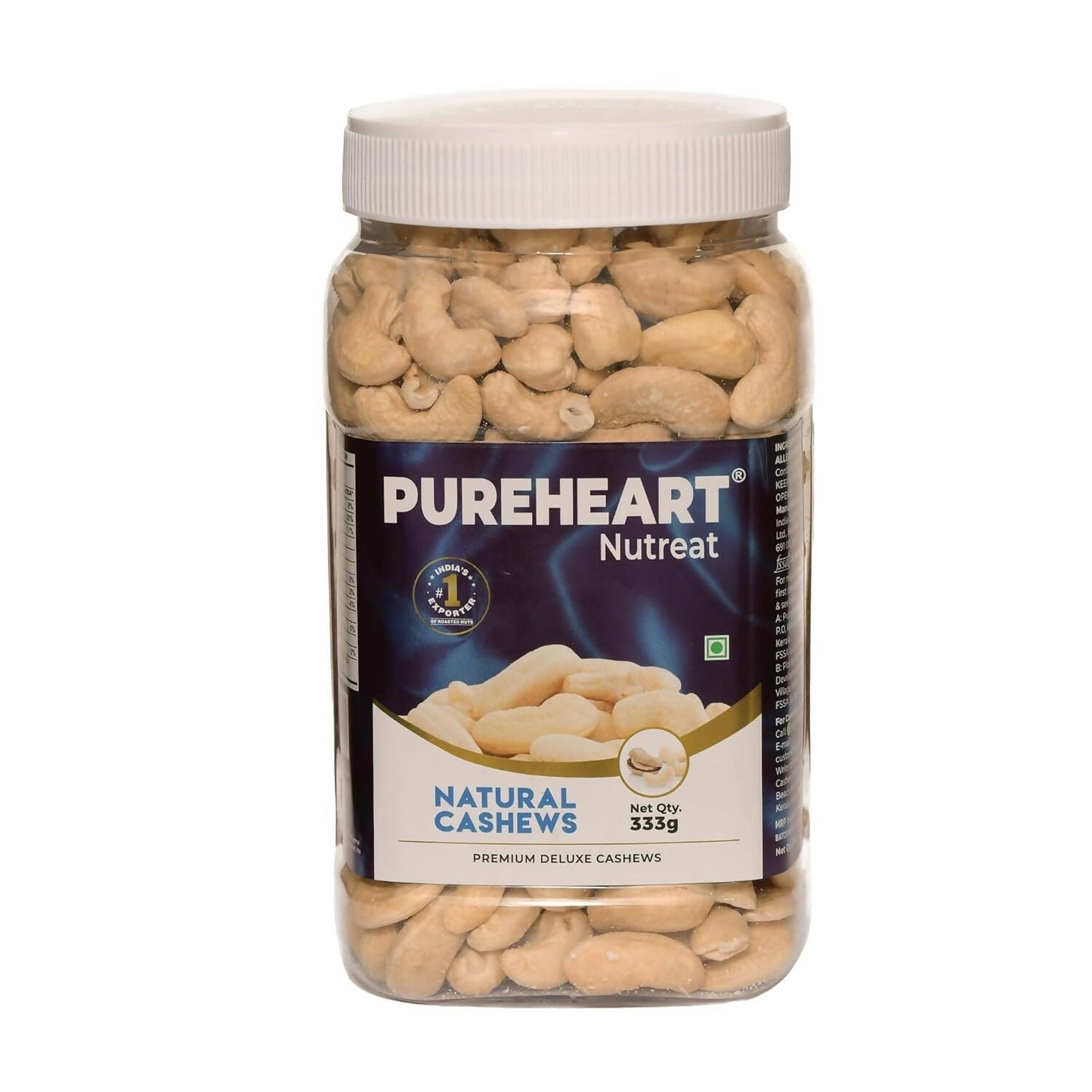 Pureheart Nutreat Natural Cashews
