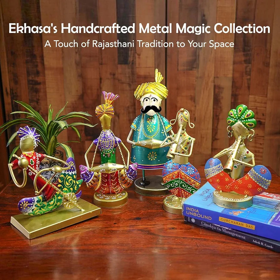 Ekhasa Nostrae Metal Show Pieces Rajastani Musicians 1