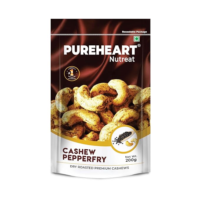 Pureheart Nutreat Pepperfry Cashews - 200 gms