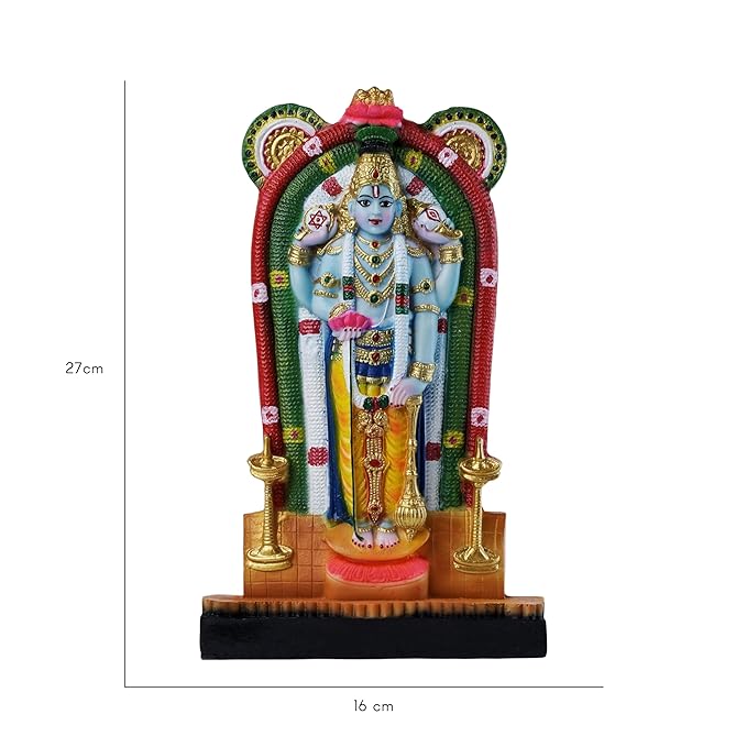 Newven Guruvayurappan Idol Showpiece Guruvayoor Krishna Statue Decorative