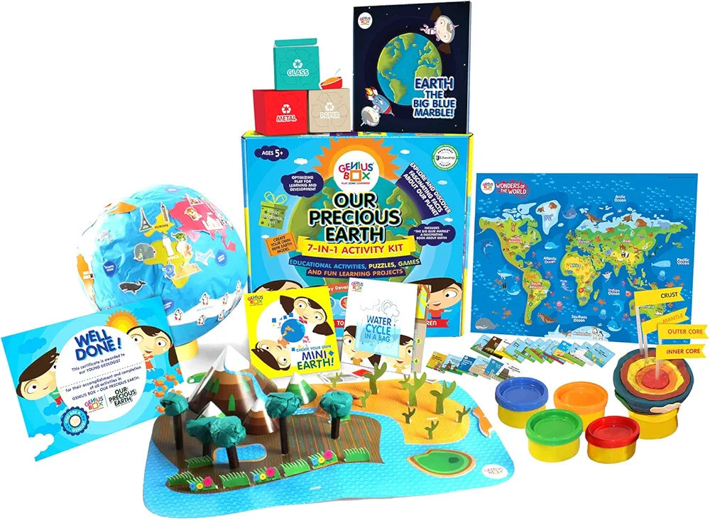 Genius Box Play some Learning Toys for Children : Magical Planet Earth Educational Toys/Learning Kits/Educational Kits/STEAM