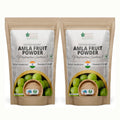 Bliss of Earth Amla Powder 453GM Organic For Eating Drinking & Hair Growth Pack of 2
