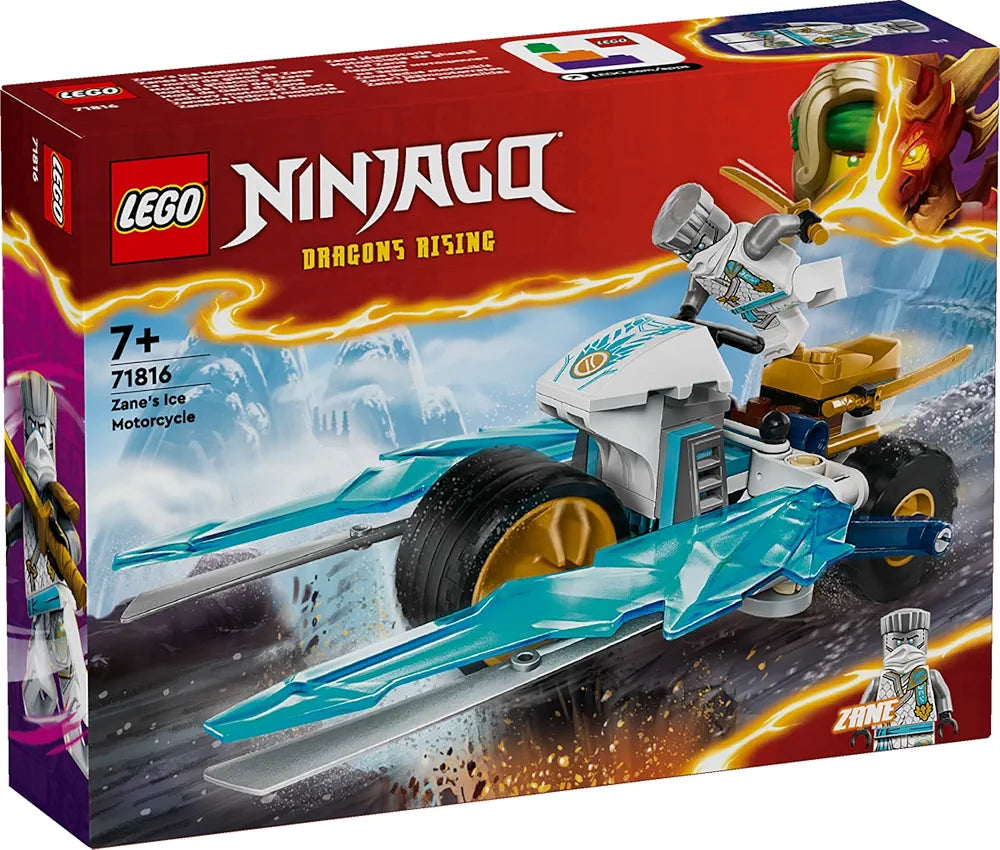 Lego NINJAGO Zane’s Ice Motorcycle Toy Set 71816 Building Blocks for 18+ Gift