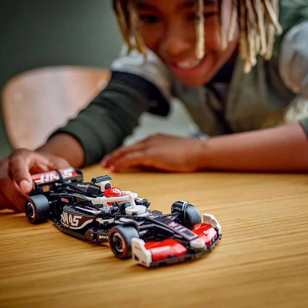 Lego Speed Champions MoneyGram Haas F1 Team VF-24 Race Car Toy Vehicle 77250 Building Blocks Toys for 10+ Gift for Boys and Girls
