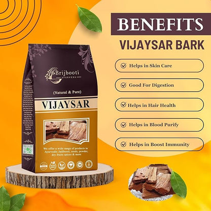 Brijbooti Birju Mahavir Vijaysar Pterocarpus Marsupium Bark