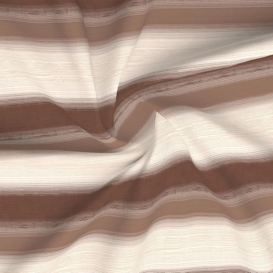 Layers Duracount Bedsheet Set for All Seasons Lightweight 225 CVC King Size Brown1