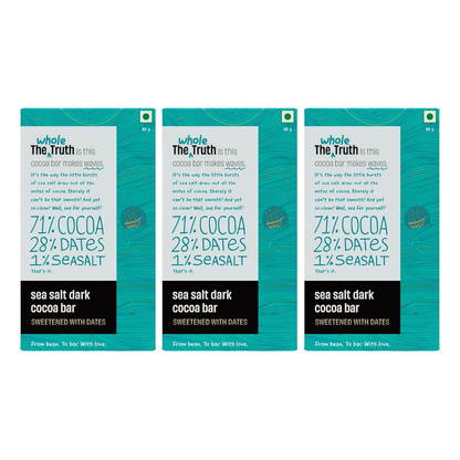 The Whole Truth Dark Chocolate - Sea Salt