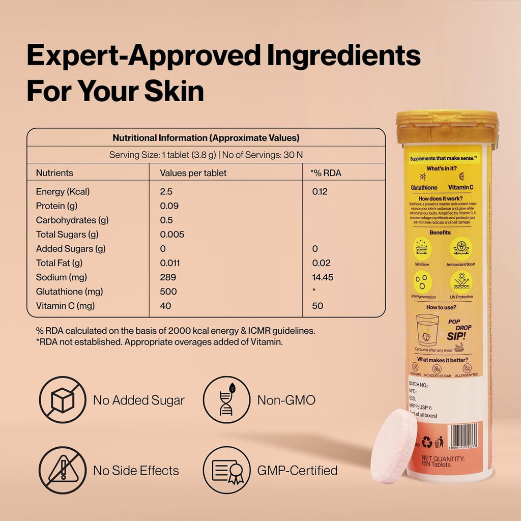Setu Skin Renew - 15 Effervescent Tablets pack of 1 Flavour- Mixed Berry