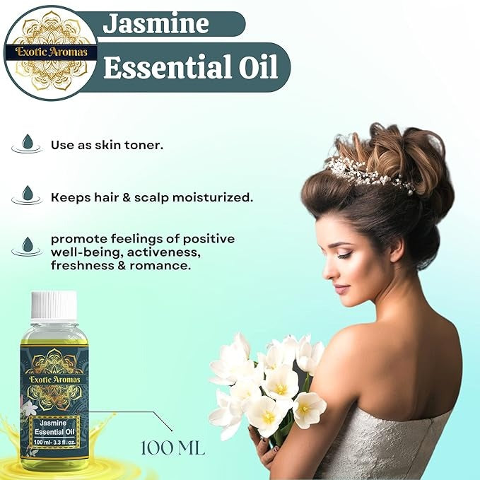 Exotic Aromas Essential Oil Jasmine - 100 ml
