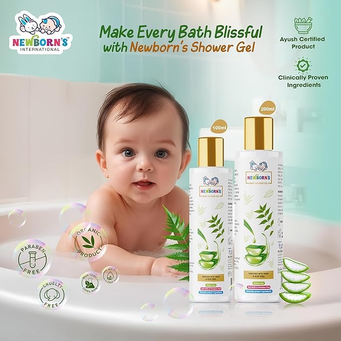 Newborn's Gentle Baby Shower Gel - 100 ml