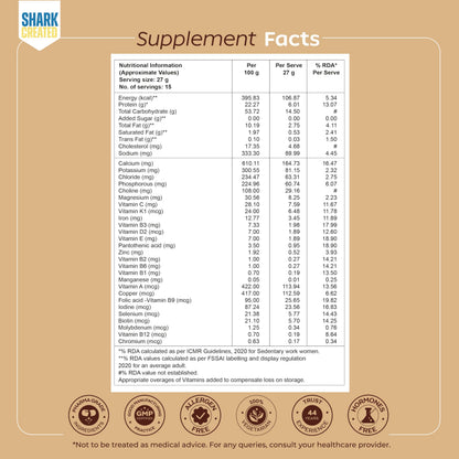 Arth High Protein Nutrition Powder - Vanilla Flavour