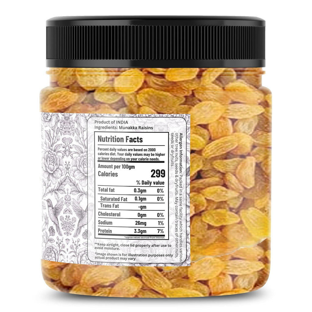 LEQTEN DRY Afghani Munakka 250g | Abjosh Raisin | Dry Fruits and Nuts | Natural Kishmish | Grocery Items | High Antioxidants Fresh