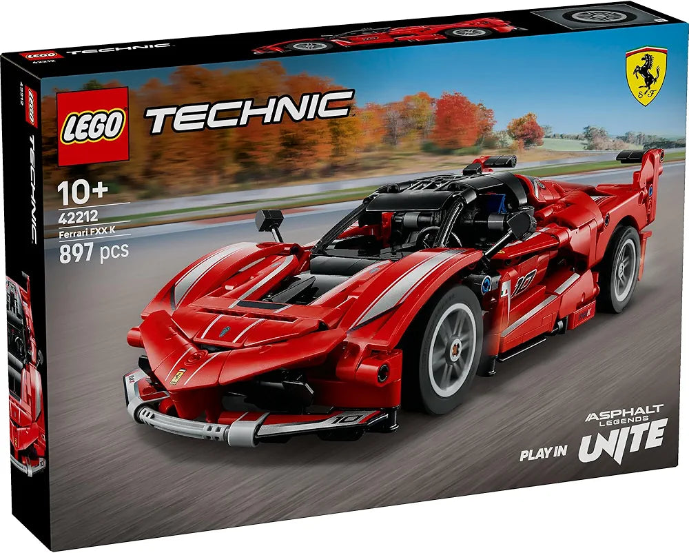 Lego Technic Ferrari FXX K Model Car Kit STEM Building Toy 42212 Building Blocks Toys for 10+ Gift for Boys and Girls