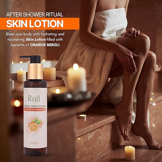 Rati Ayurveda Orange & Neroli Body Lotion - 200 ml
