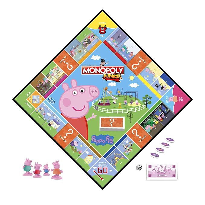 Monopoly Junior Peppa Pig Edition Board Game
