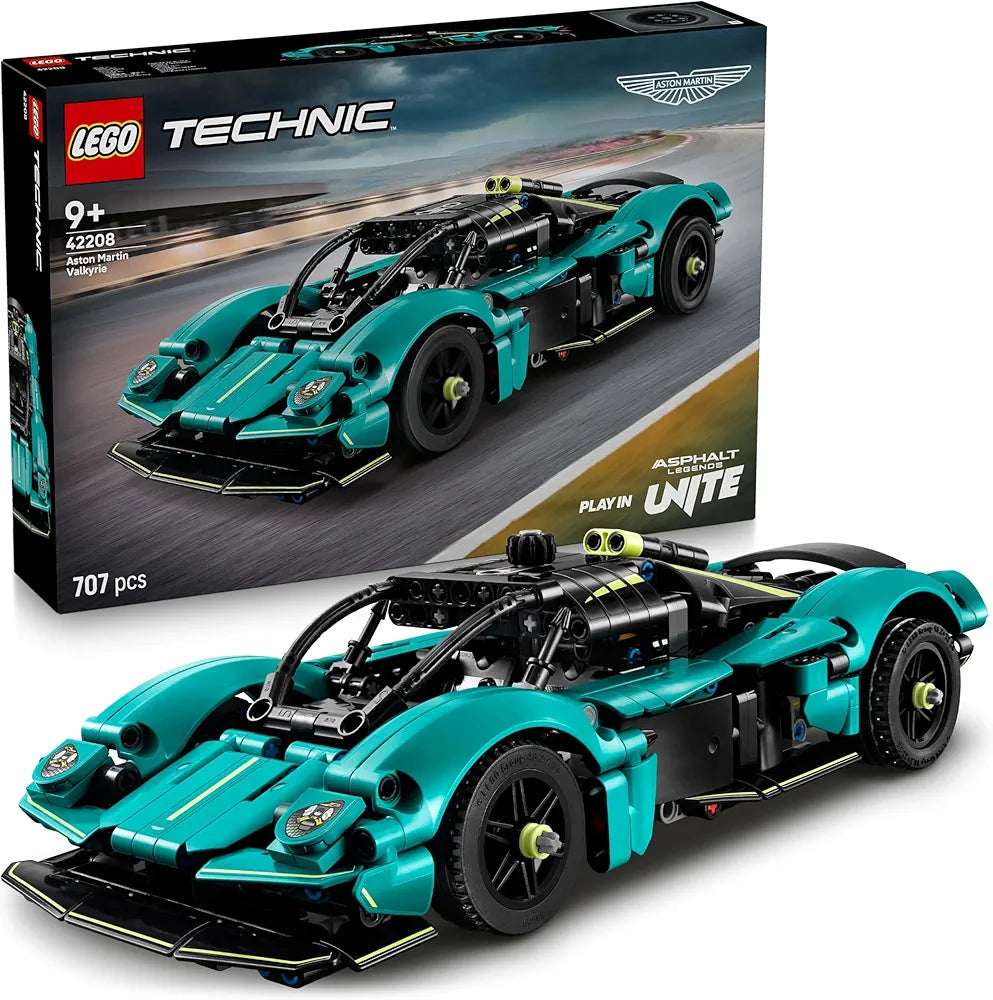 Lego Technic Aston Martin Valkyrie Buildable Car Model Kit 42208 Building Blocks Toys for 9+ Gift for Boys and Girls
