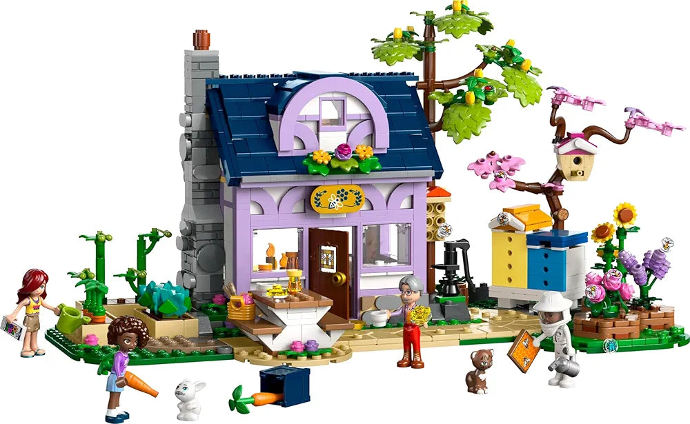 Lego Friends Beekeepers’ House and Flower Garden Building Kit 42669 Building Blocks Toys for 12+ Gift for Boys and Girls