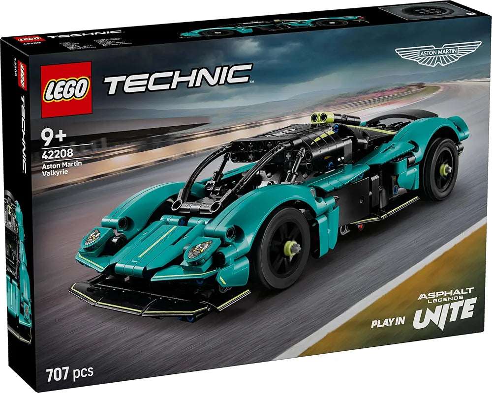 Lego Technic Aston Martin Valkyrie Buildable Car Model Kit 42208 Building Blocks Toys for 9+ Gift for Boys and Girls