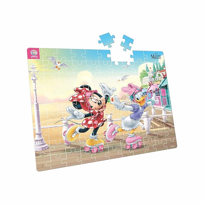Ratna's 99 Pieces Disney & Marvel Series Jigsaw Puzzle for Kids | Puzzle | Minnie Mouse
