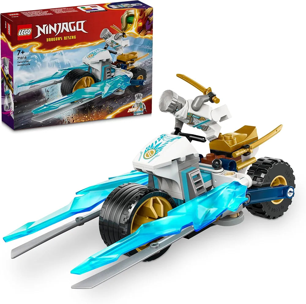 Lego NINJAGO Zane’s Ice Motorcycle Toy Set 71816 Building Blocks for 18+ Gift