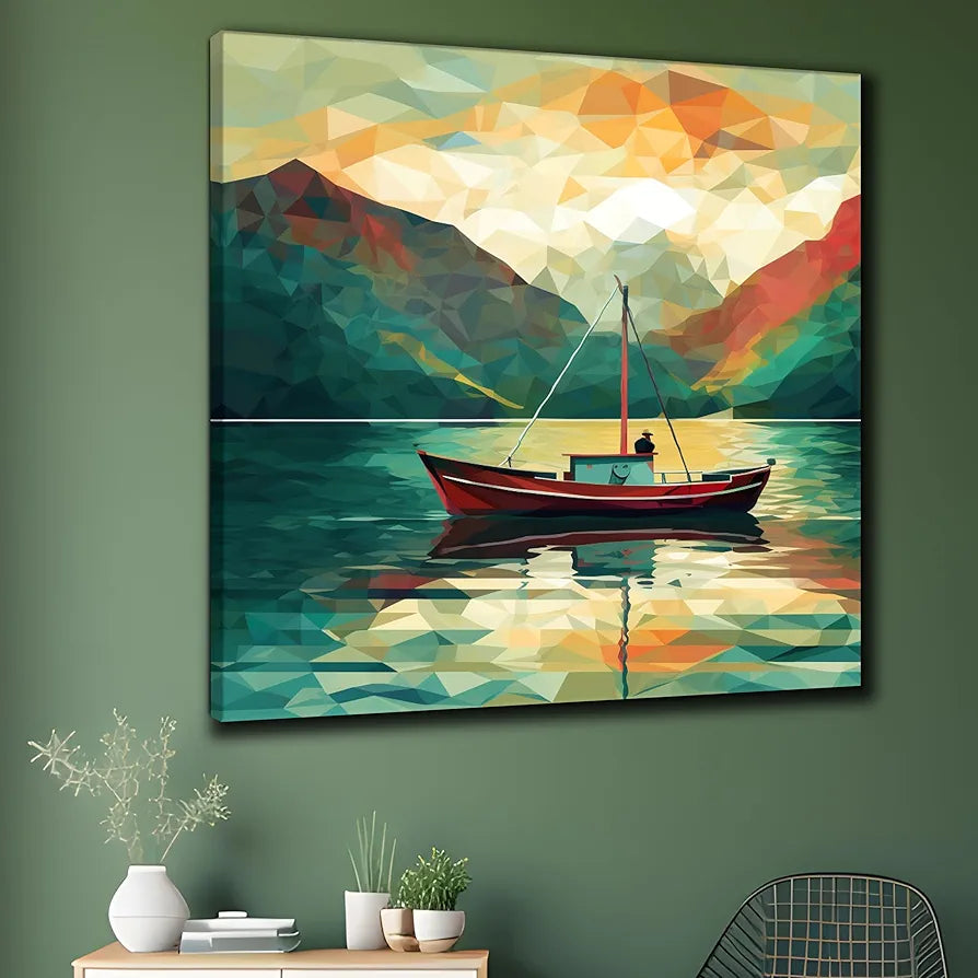 Livin'luxe Paintings Modern Art Canvas Home Decor Wall Paintings With Frame Painting CR-281