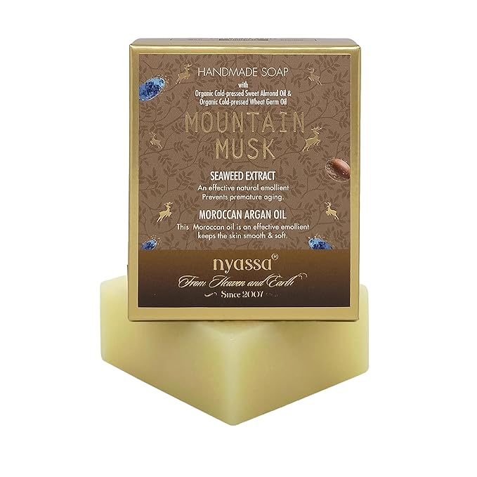 Nyassa Mountain Musk Natural Bathing Handmade Soap - 150 Gms