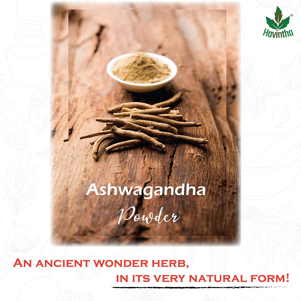 Havintha Ashwagandha Root Powder - 100 gms