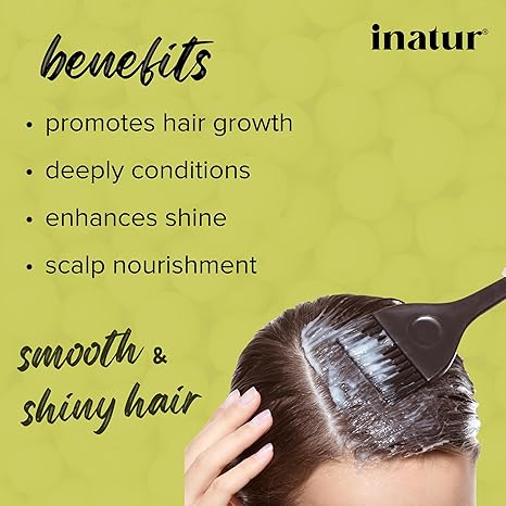 Inatur Strengthening Amla Hair Mask with organic Coconut - 200 gms