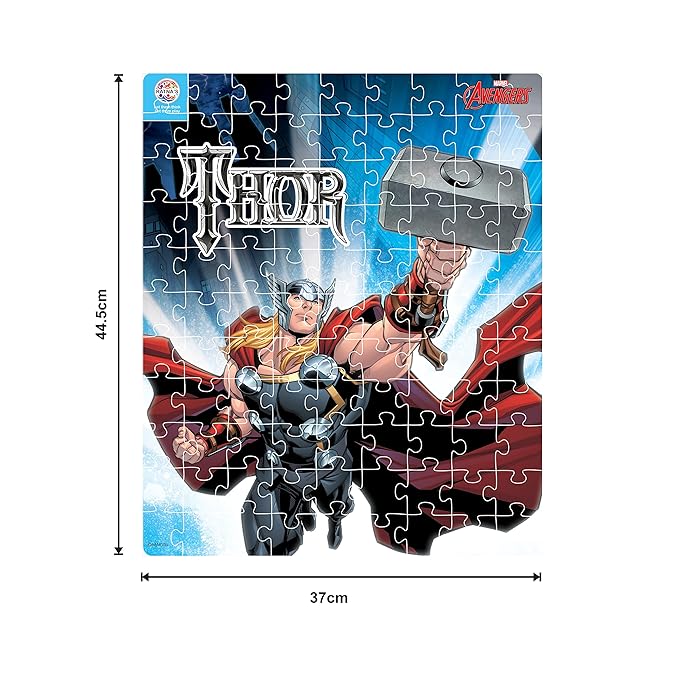 Ratna's 99 Pieces Disney & Marvel Series Jigsaw Puzzle for Kids | Thor
