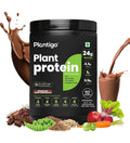 Plantigo Clean Plant Protein Powder | No Preservatives, No Banned Substances |Super Protein Blend- Pea, Brown Rice, Flax, Pumpkin 21SuperFoods Vegan Protein For Men, Women (Brazilian Chocolate - 1 Kg)