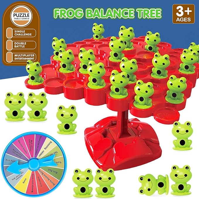 Kidology Frog Balance Tree Frog Balance Counting Toys